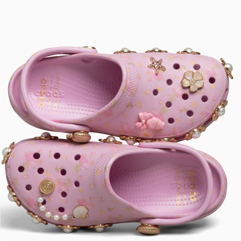 π LoveShackFancy X Crocs Classic Platform Clog π NWT π - Picture 13 of 16
